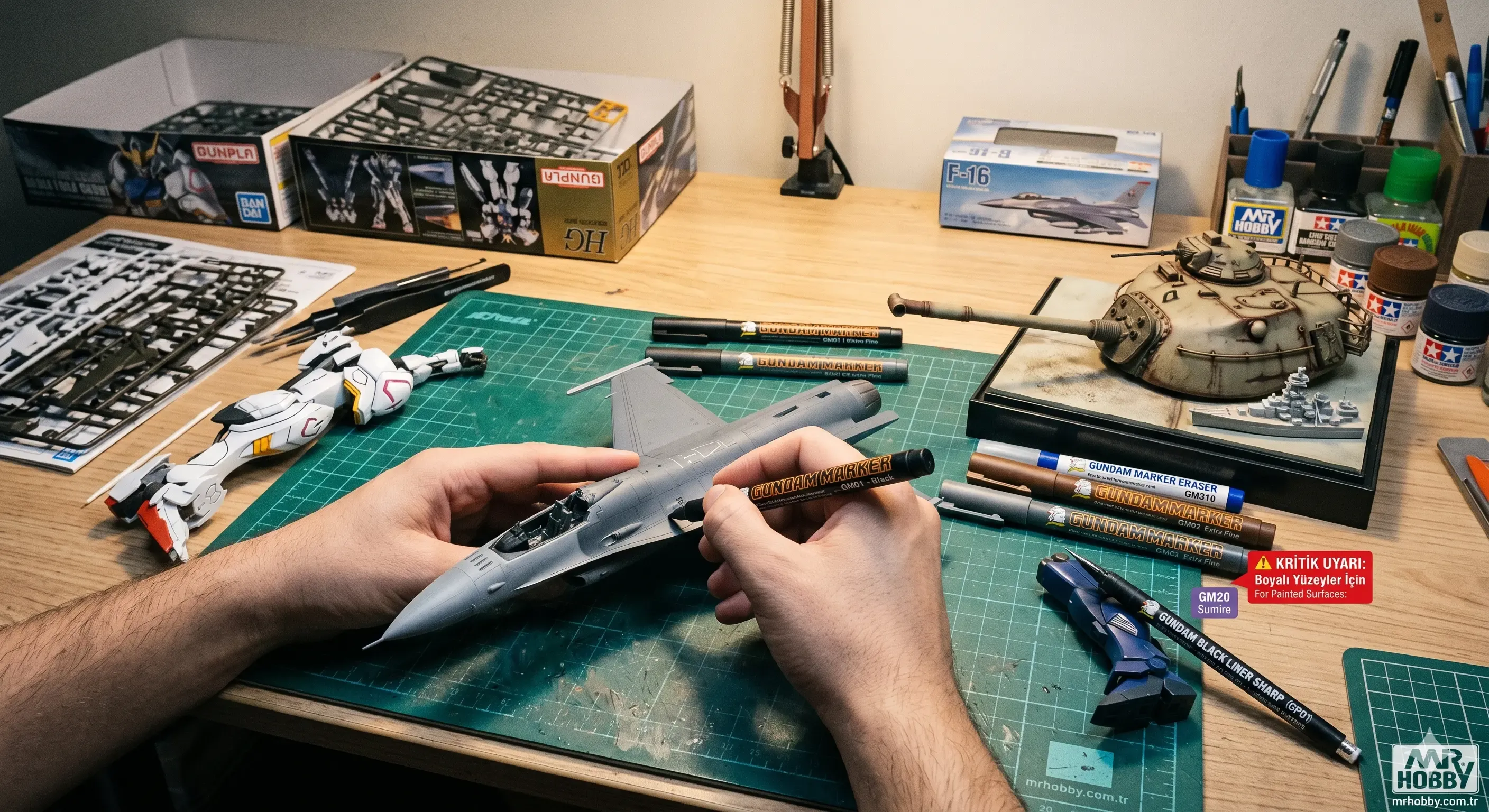 Fırça ve Boya Derdine Son: Gundam Marker Kalemleri ile Tanışın